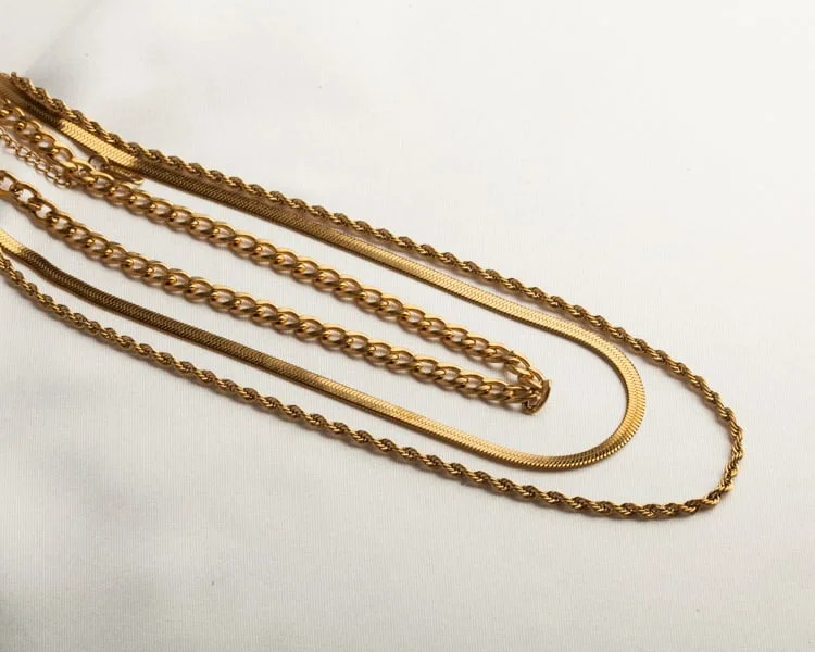 COMBO BRAID CHAINS ΤΡΙΠΛΗ ΑΤΣΑΛΙΝΗ ΑΛΥΣΙΔΑ