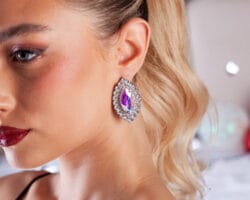 SHINY DROPS EARRINGS - Image 2