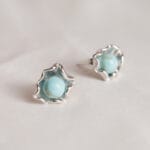 PEARL FLOWER EARRINGS
