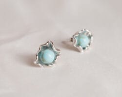 PEARL FLOWER EARRINGS